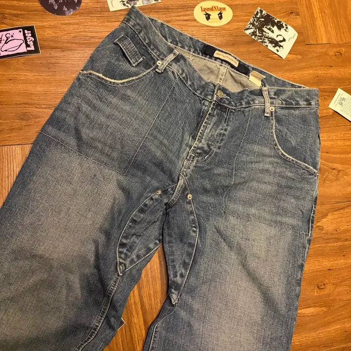 [BUNJANG] Emporio Armani Denim Work Pants / Armani denim work pants 데님 워크 팬츠