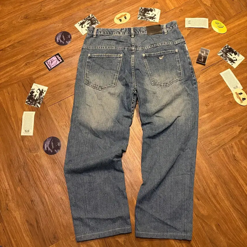 [BUNJANG] Emporio Armani Denim Work Pants / Armani denim work pants 데님 워크 팬츠