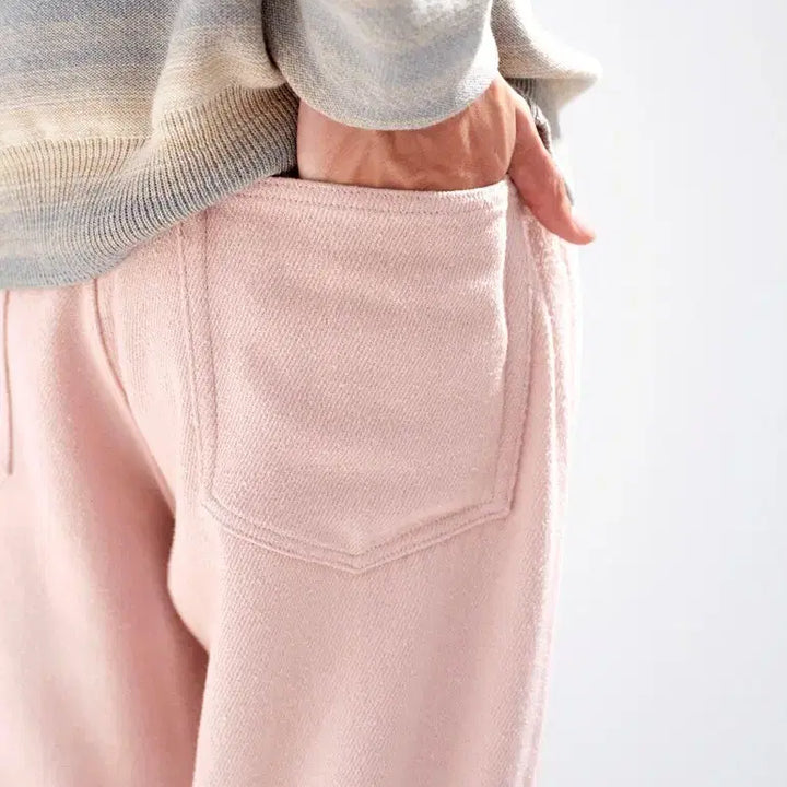 [BUNJANG] Auralee Silk Nep Denim Wide Pants / [4] 26SS 오라리 실크 넵 데님 5P 와이드 팬츠