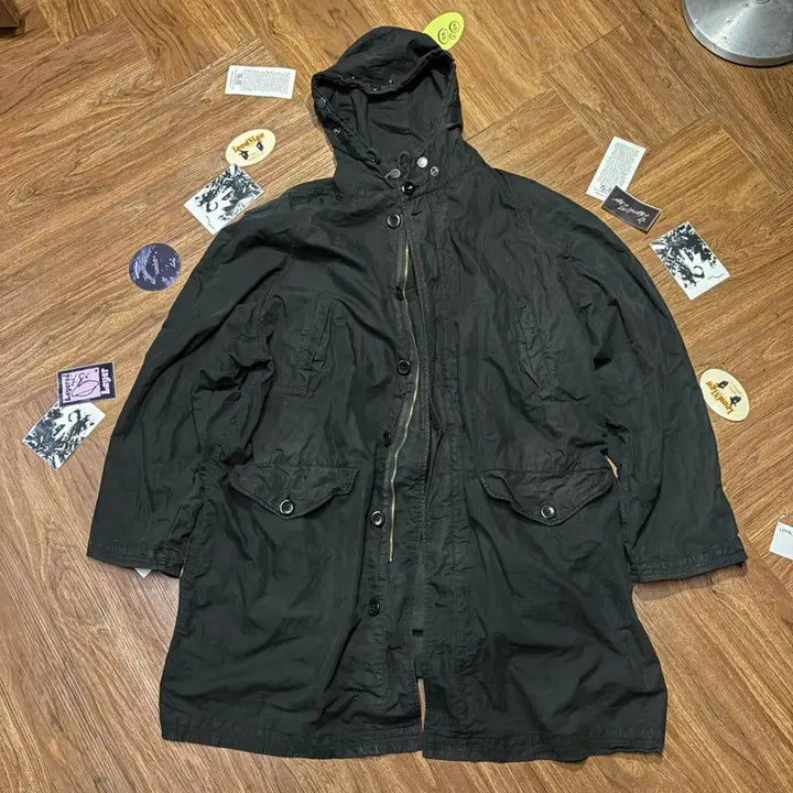 [SOLD OUT] 90S CP COMPANY M51 오버사이즈드 파카 블랙