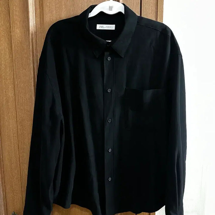 [BUNJANG] Zara Black Shirt / zara 자라 블랙 셔츠