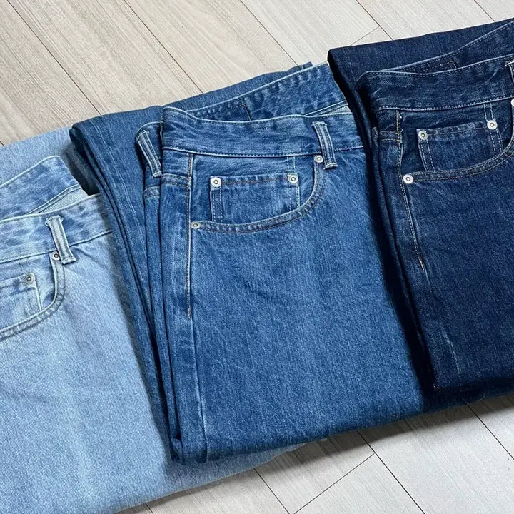 [BUNJANG] Khakis Stock 5P Denim Dark Blue / 카키스 스탁 5P 진 다크블루 3