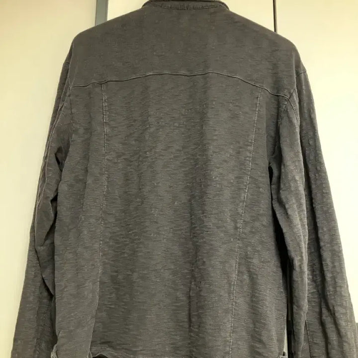 [BUNJANG] Polytelu Slub Home Jacket Charcoal (Size 3) / 폴리테루 슬럽 집 자켓 차콜 (3)