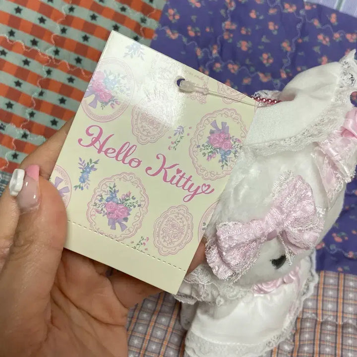[BUNJANG] Sanrio Hello Kitty White Frill Wedding Mascot / 산리오 화이트프릴 웨딩 마스코트 키티 헬로키티
