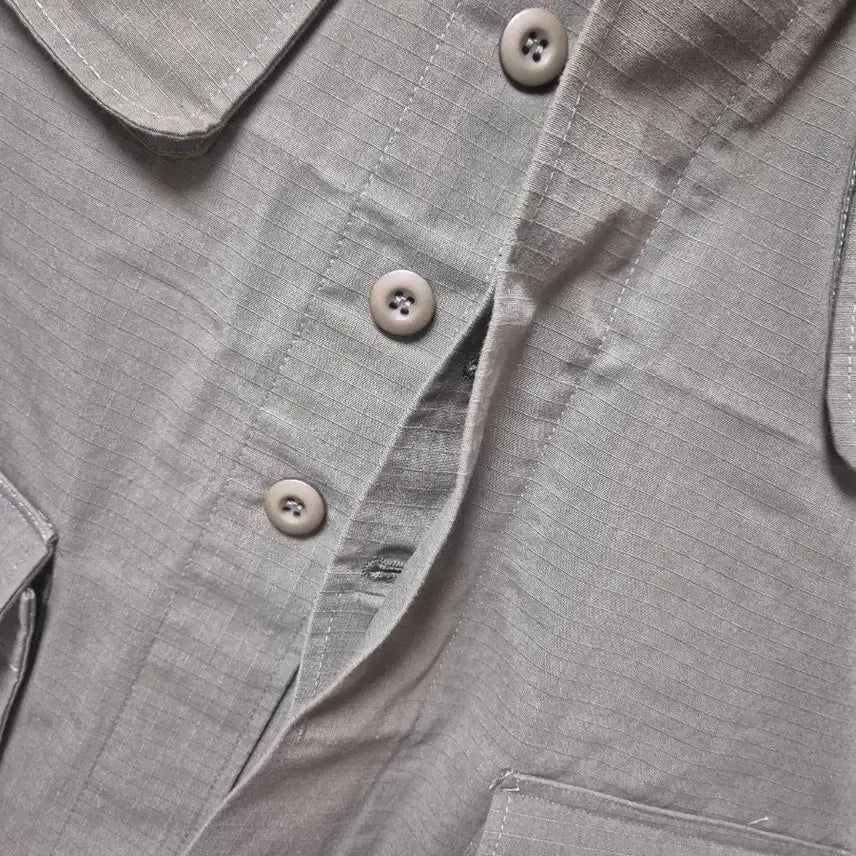 [BUNJANG] DA FEILIU Khaki Pocket Shirt Jacket / DA FEILIU 카키색 포켓 셔츠 자켓 L100 새상품