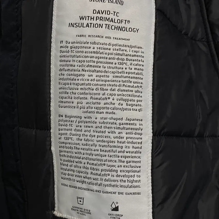 [BUNJANG] Stone Island David-TC Cacoat Dark Navy Jacket / [S급/명품세탁] 스톤아일랜드 David-TC 카코트 다크 네이비 S