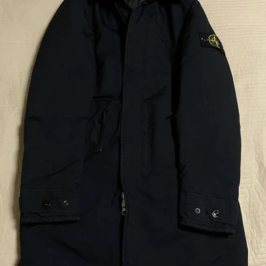 [BUNJANG] Stone Island David-TC Cacoat Dark Navy Jacket / [S급/명품세탁] 스톤아일랜드 David-TC 카코트 다크 네이비 S