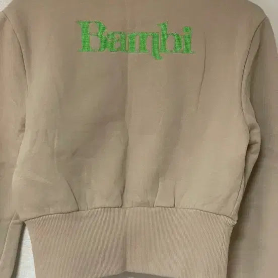[SOLD OUT] [옷정리] zara / 밤비 크롭 맨투맨 베이지 /s사이즈