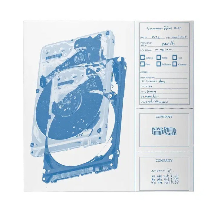 [BUNJANG] Wave to Us Summer Flows 0.02 LP (Blue) / 웨이브투어스 Summer Flows 0.02 LP (블루)