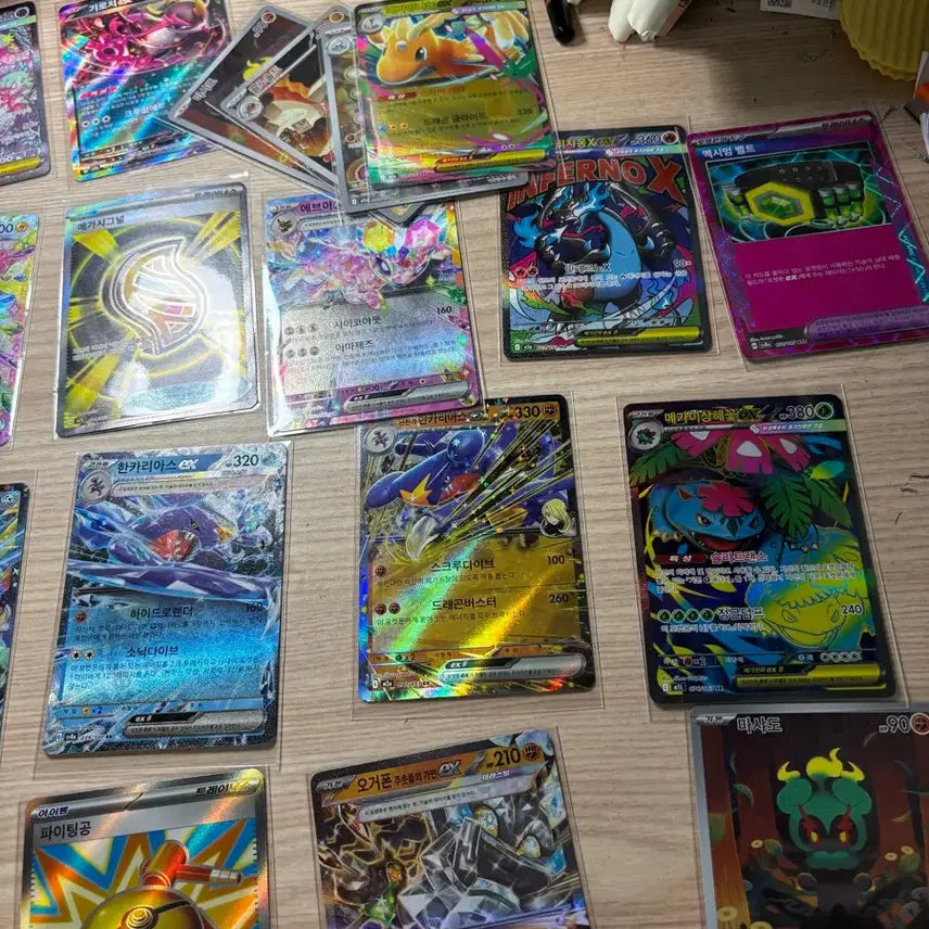 [SOLD OUT] 포켓몬 카드 게임 EX 대량 SAR MA SR 포함