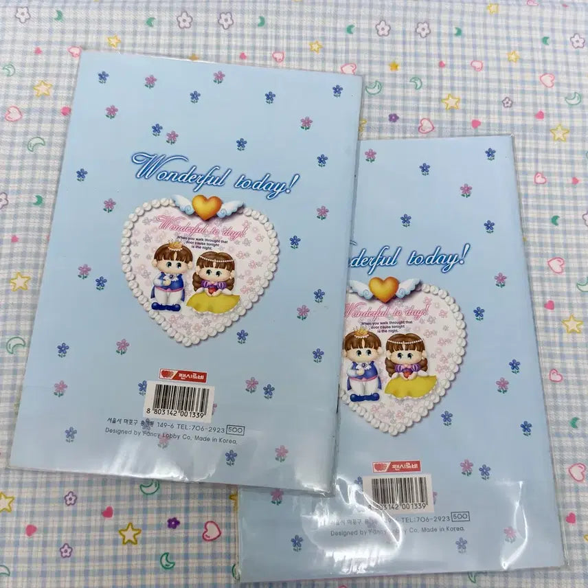 [BUNJANG] Vintage Fancy Robby Allowance Book Notebook Diary / 고전문구 고전 팬시로비 용돈기입장 노트 수첩
