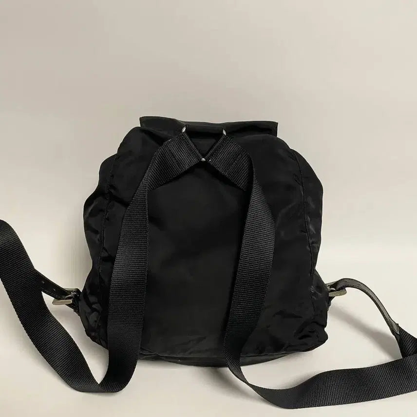 [BUNJANG] Prada One Pocket Backpack Black Triangle Logo / 프라다 원포켓 백팩 블랙 삼각로고