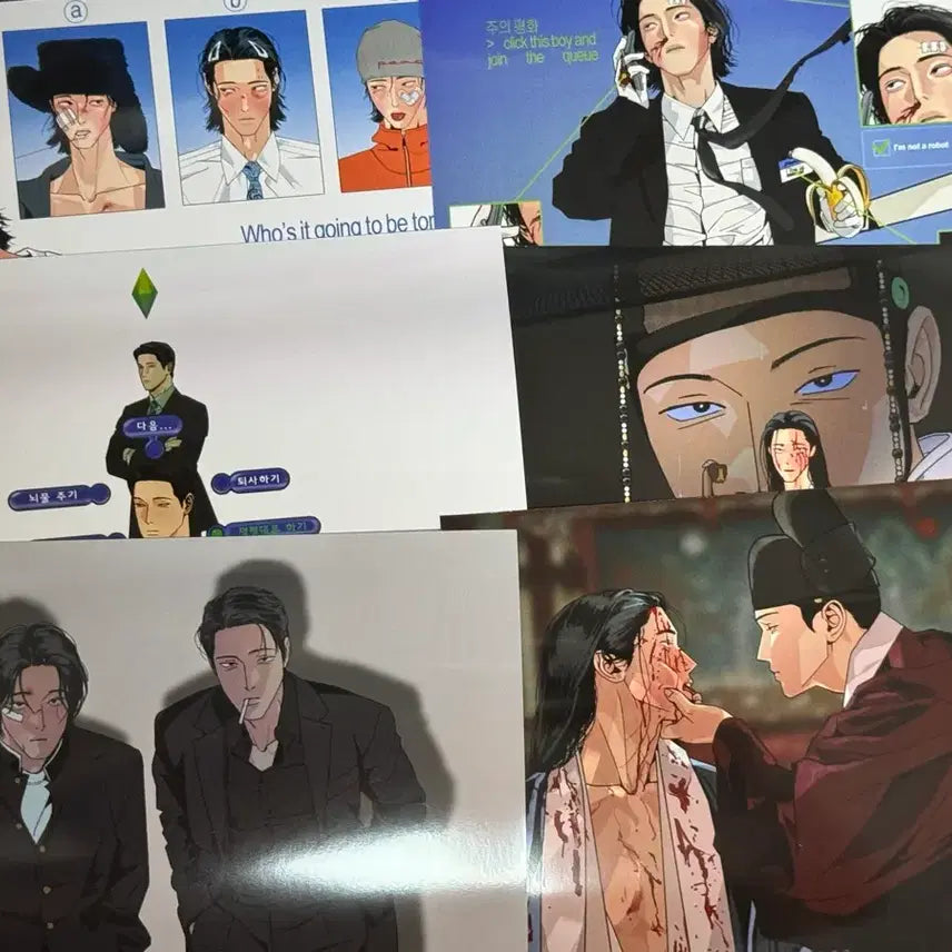 [BUNJANG] 주의평화 봄툰 특전+ 프박 일괄 / 주의평화 봄툰 특전