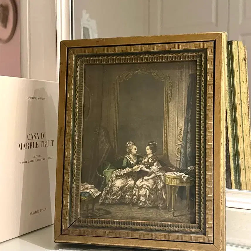 [BUNJANG] Antique Gold Wood Jewelry Box / 앤틱 골드 우드 보석함(Usa바잉)