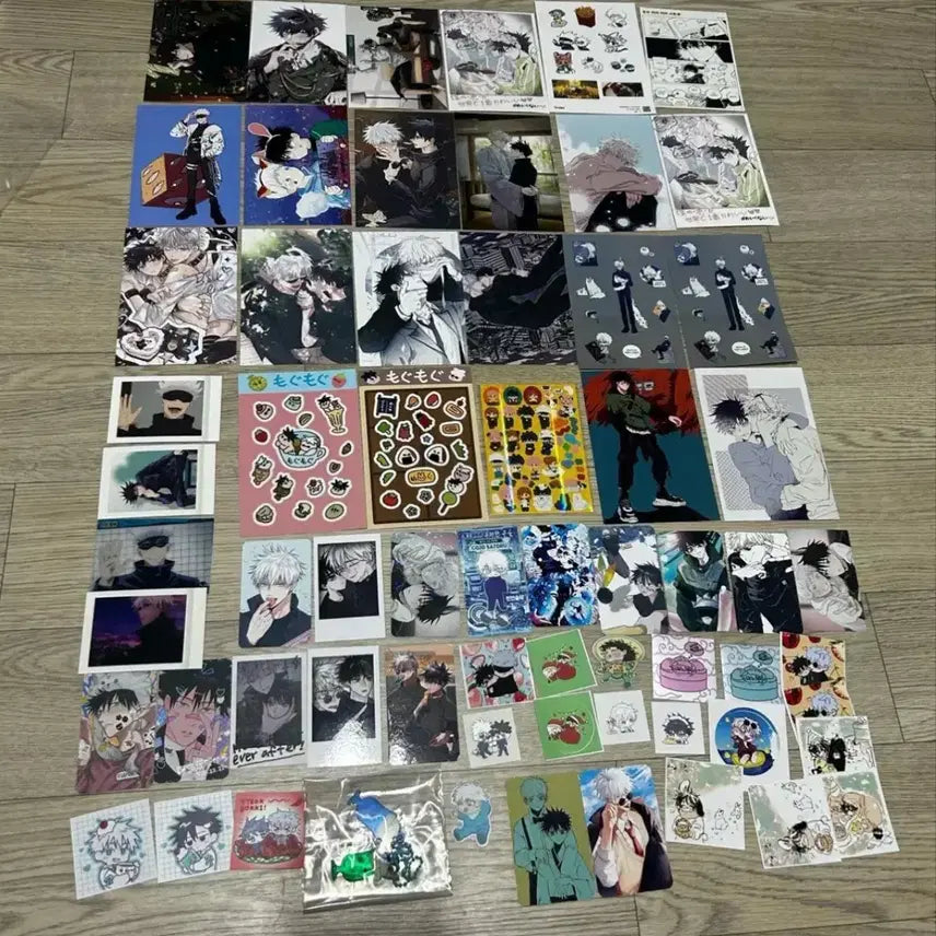 [SOLD OUT] 주술회전 고죠 사토루 후시구로메구미 고후시 고죠후시 포카 비공굿 엽서