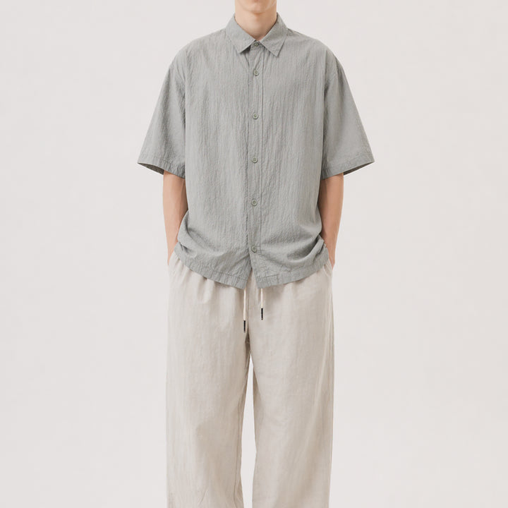 [BUNJANG] COS Oversized Crinkle Texture Shirt / 여름에 이거 하나면 끝나는 COS 오버핏 셔츠