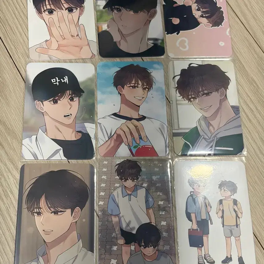 [BUNJANG] Tunique Omega Complex Photocards Bundle Set / bl 투니크 오메가콤플렉스 오콤 방문 포토카드 일러스트 포카