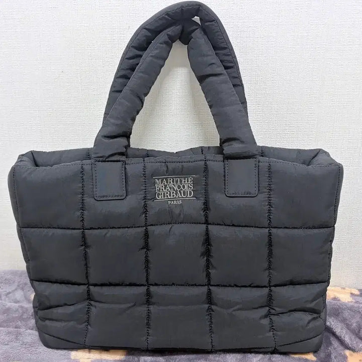 [SOLD OUT] 마리떼 프랑소와 저버 누빔 토트백 블랙(5월5일까지판매)