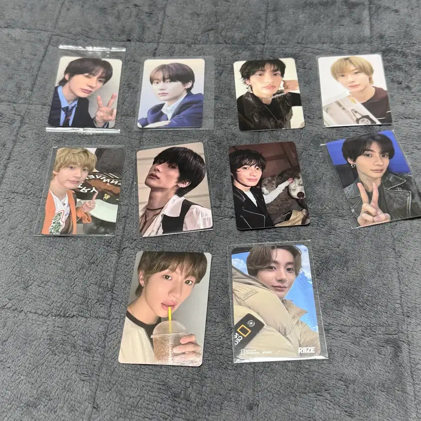 [SOLD OUT] 라이즈 RIIZE 포토카드일괄 라이즈앤톤 멍룡이 이찬영 앤톤포카 일괄처분