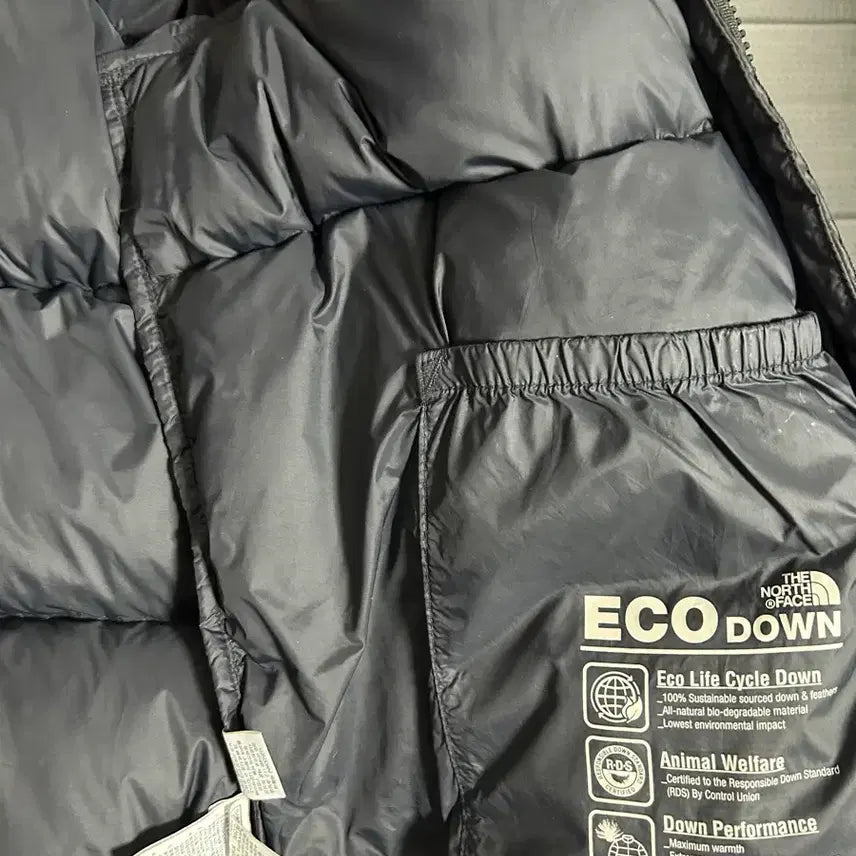 [BUNJANG] The North Face Nuptse Shiny Black Jacket / 노스페이스 눕시 유광블랙 M(95)사이즈