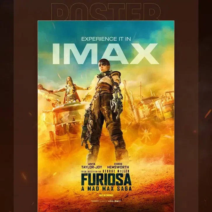 [BUNJANG] Furiosa IMAX Poster / 영화 <퓨리오사> 아이맥스 포스터