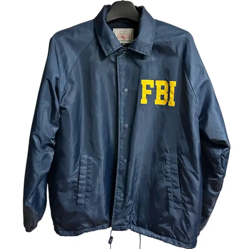 [BUNJANG] Old Crow Navy Coach Jacket / [L] USA F.B.I 올드크로우 코치자켓 네이비
