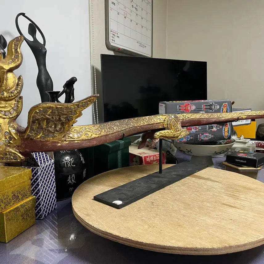 [BUNJANG] Antique Wooden Dragon Ornament / 골동 용도연대미상 용나무장식 15만