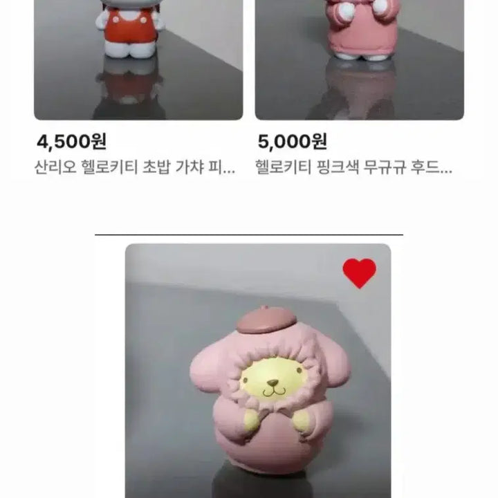 [SOLD OUT] 산리오 헬로키티 초밥 가챠 피규어/키티&amp;폼푸 후드 피규어