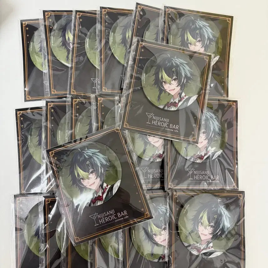 [BUNJANG] NIJISANJI Dytica Inami Rai Animate Collaboration Can Badge Set (20 Pieces) / 니지산지 디티카 이나미 라이 애니메이트 캔뱃지 20점 파페 퍼펫토 아크릴