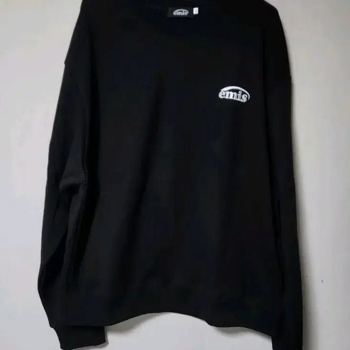 [BUNJANG] Emis Black Sweatshirt T-Shirt / 이미스 블랙 맨투맨(마지막)