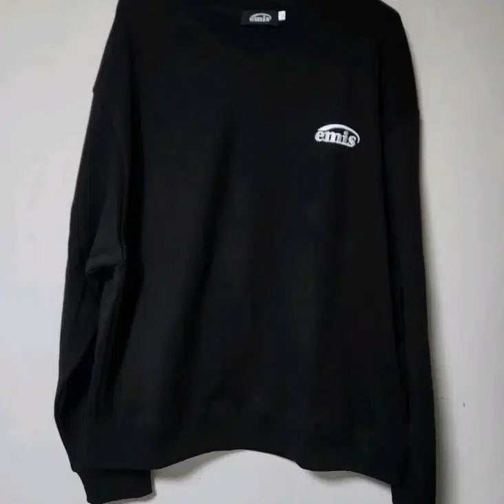 [BUNJANG] Emis Black Sweatshirt T-Shirt / 이미스 블랙 맨투맨(마지막)