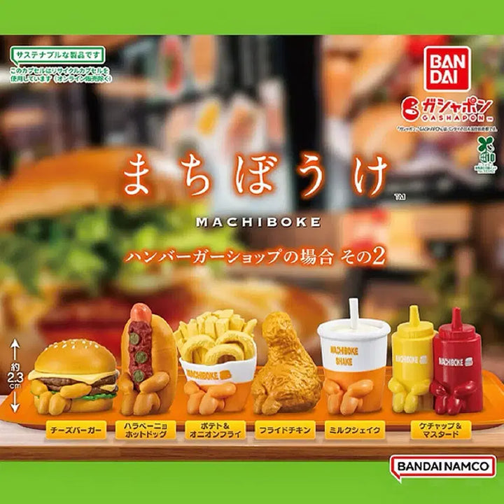 [SOLD OUT] [새상품] 마치보케 햄버거 가게의 경우 2탄 가챠 캡슐 - 치즈버