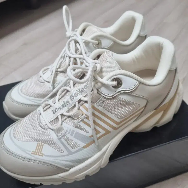 [BUNJANG] Lanvin Sneakers Ivory 240mm / 랑방스니커즈(운동화)240