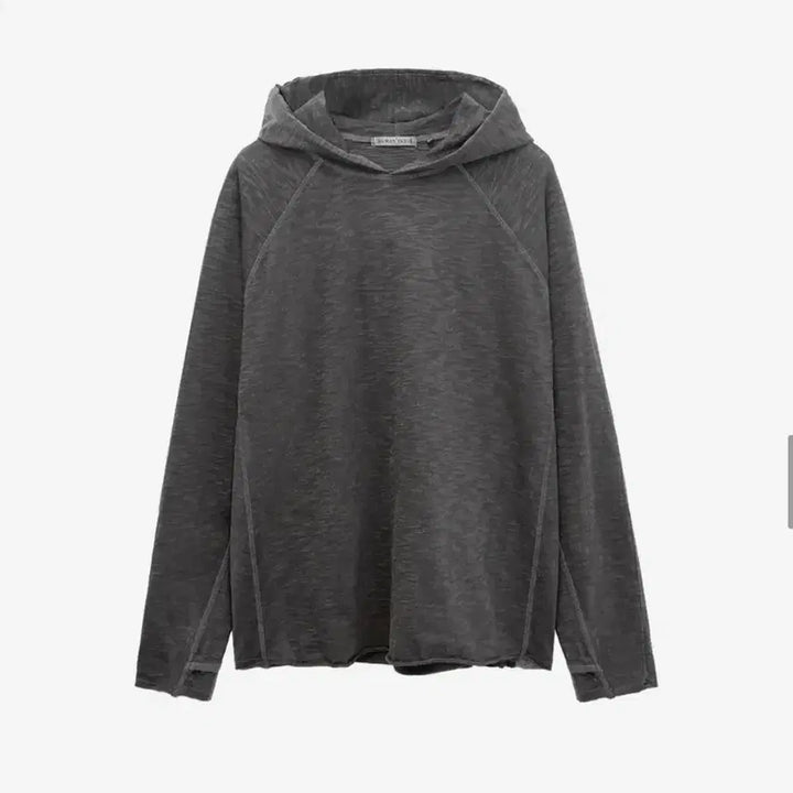 [SOLD OUT] 4)폴리테루 휴먼인덱스 휴먼 슬럽후디 차콜