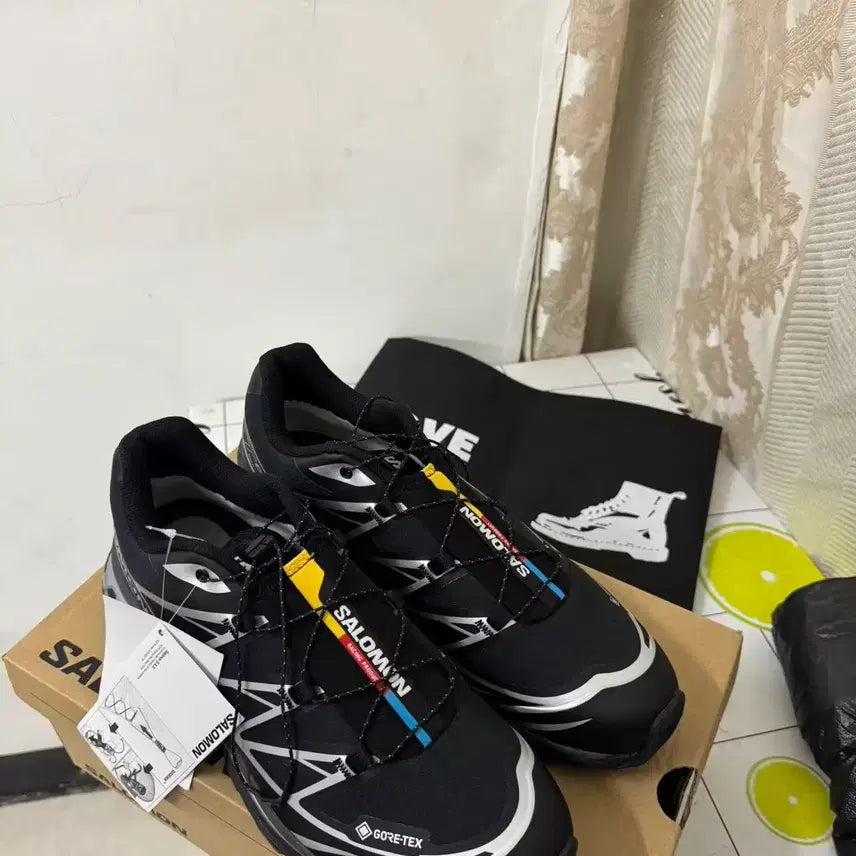 [SOLD OUT] 살로몬 XT-6 고어텍스 블랙 실버 270MM