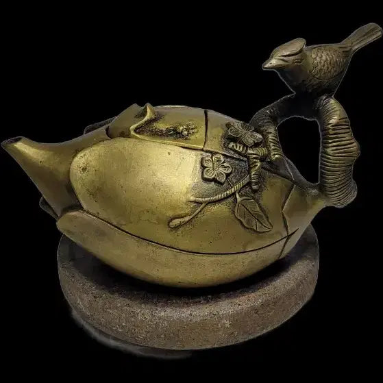 [BUNJANG] Brass Cast Teapot / 황동주물.다관(주자)