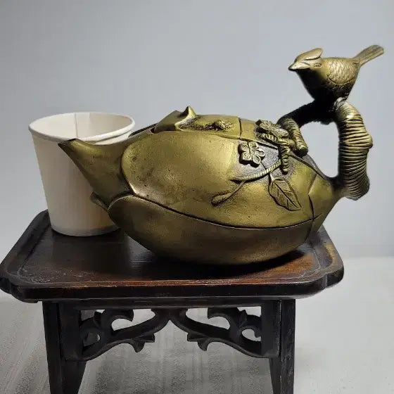 [BUNJANG] Brass Cast Teapot / 황동주물.다관(주자)