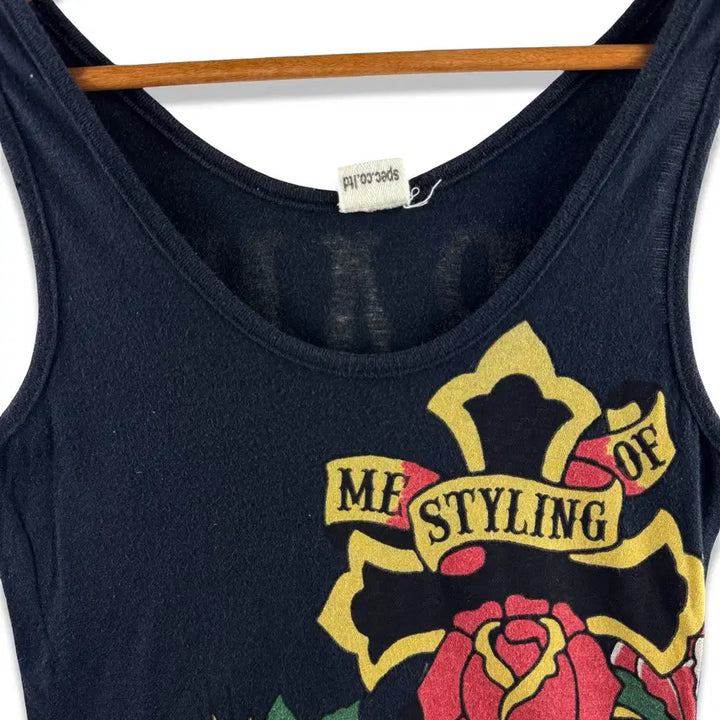 [BUNJANG] Punk Skull Sleeveless Top / JPN 펑크 스컬 슬리브리스3081