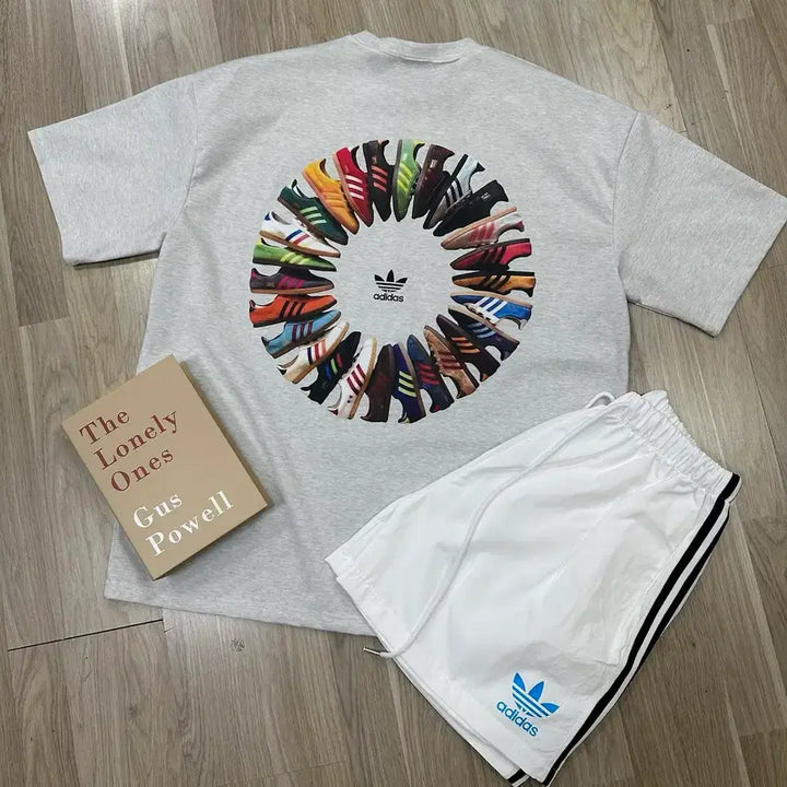[SOLD OUT] 남녀공용 아디다스 가젤 아이스분또반팔