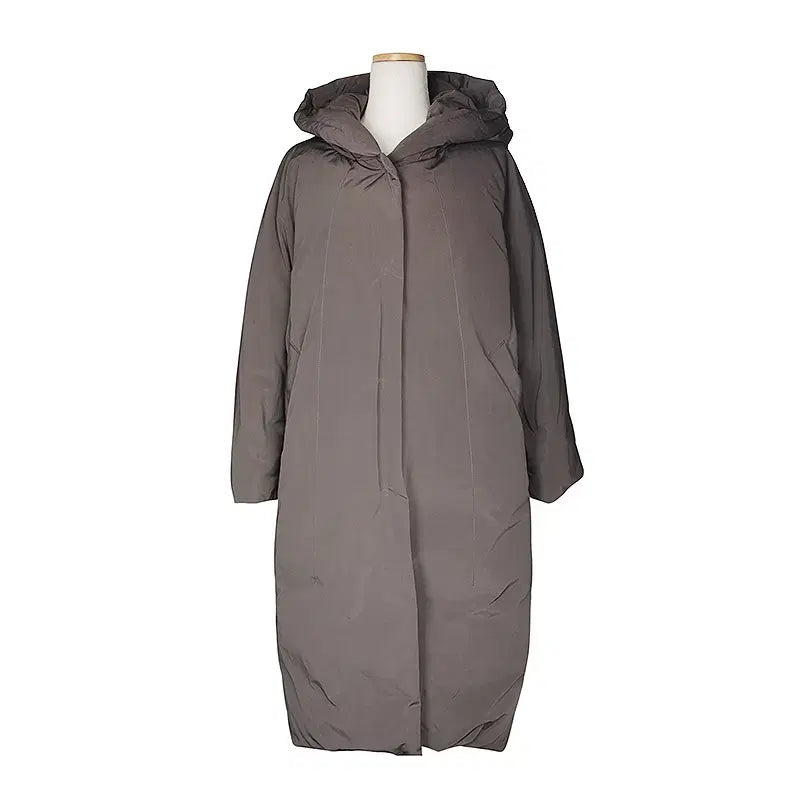 [BUNJANG] Botticelli Charcoal Gray Goose Down Padding Coat (Size 55) / 보티첼리 차콜그레이 구스 다운 패딩 코트 55