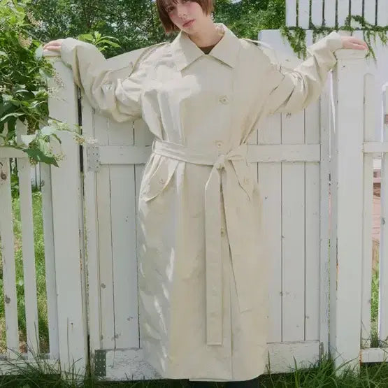 [BUNJANG] Frammeri Noa Trench Coat / 프랑메리코 노아 트렌치 코트