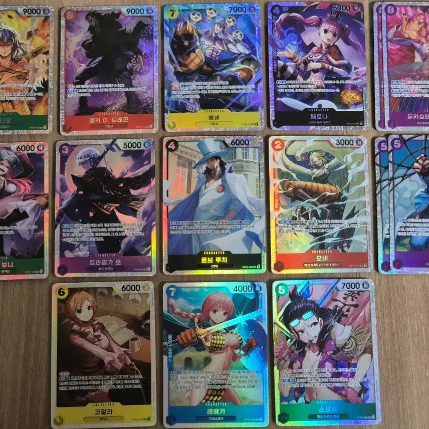 [BUNJANG] One Piece Card SR Card Set / 원피스 카드 sr, 두웅 카드