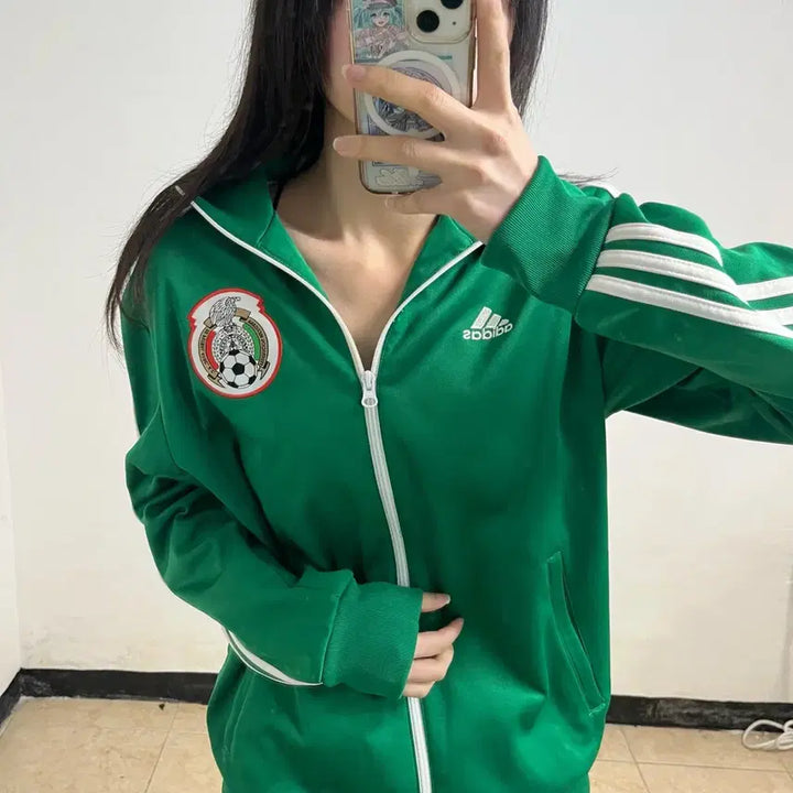 [SOLD OUT] 아디다스 그린 멕시코 져지