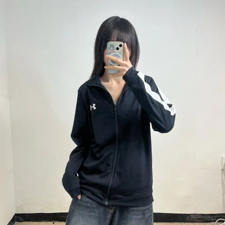 [BUNJANG] 언더아머 블랙 져지 / 언더아머 블랙 져지