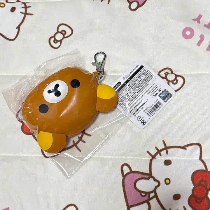 [SOLD OUT] 산엑스 리락쿠마 실리콘 동전지갑 파우치 키링