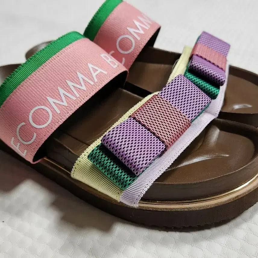 [SOLD OUT] 슈콤마보니 샌들 슬리퍼 멀티컬러 235~240