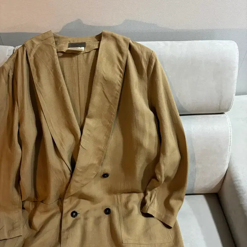 [BUNJANG] Yohji Yamamoto 요지야마모토 더블 브레스트 린넨자켓 / Yohji Yamamoto 요지야마모토 더블 브레스트 린넨자켓