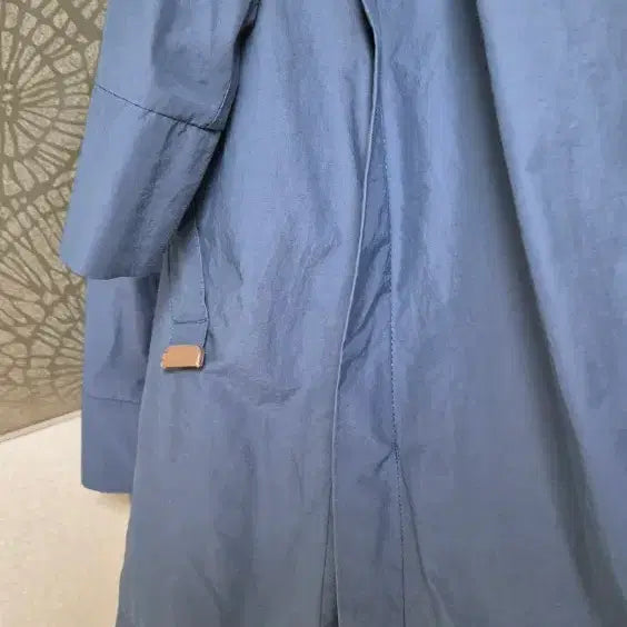 [SOLD OUT] 지센 밴드넥 A라인 집업 롱 자켓(90)
