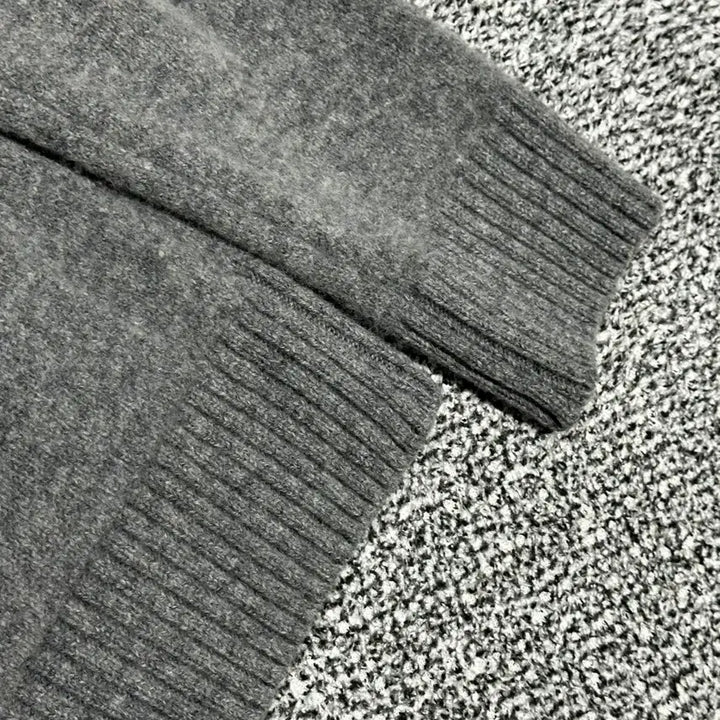 [SOLD OUT] [ 메종키츠네 ] 정품 / 남성95-100 / 니트 폭스 패치 가디건
