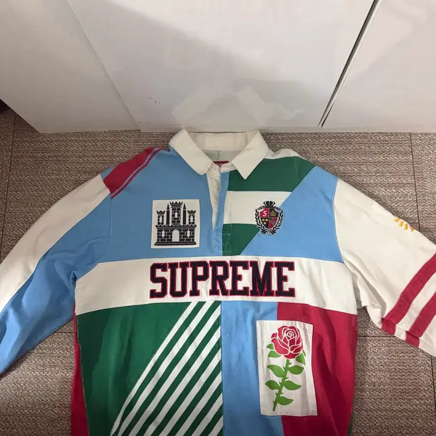 [SOLD OUT] 슈프리 로즈럭비